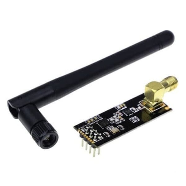 NRF24L01 PA LNA 2.4Ghz Wireless Radio Tranceiver Long Range 1km Antena - Gambar 2