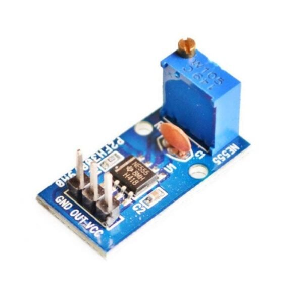 NE555 Adjustable Pulse Frequency Signal Generator Module Square - Gambar 2