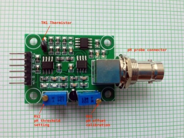 Sensor Probe pH meter Arduino Module Kit Set Electrode 4502C Detector - Gambar 4