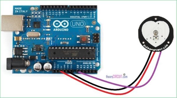 Sensor Detak Jantung Pulse Heart Rate Arduino PPG - Gambar 3
