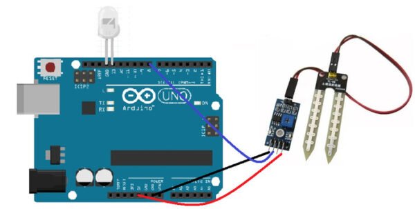 Sensor Kelembaban Tanah Soil Moisture Arduino - Gambar 3
