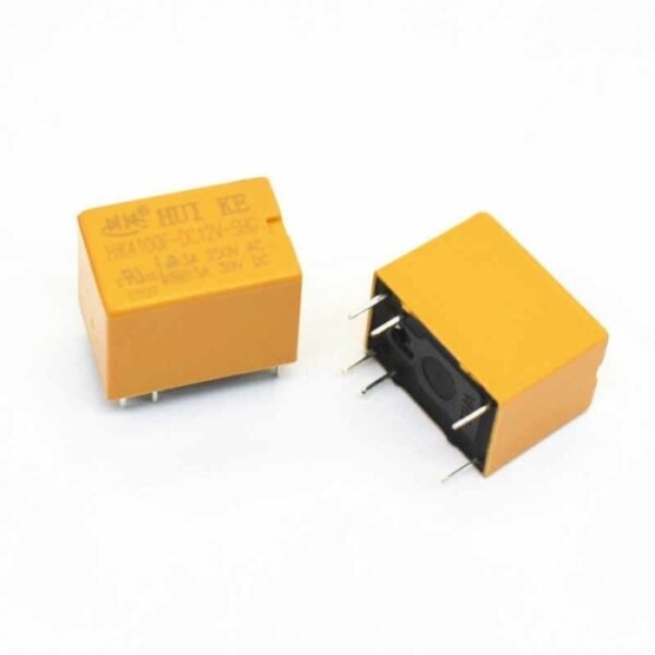Relay 6 Kaki Pin DC 12V 12 V Volt SPDT Mini 30V 3A 250VAC - Gambar 2