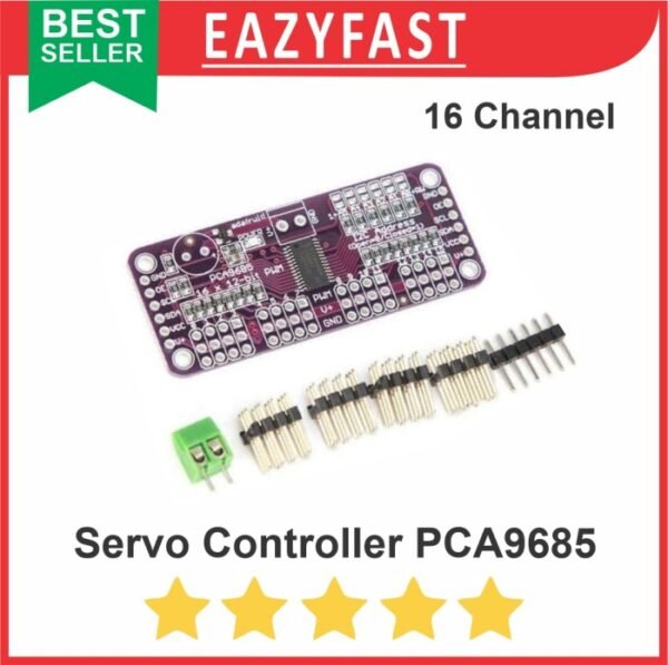 PCA9685 16 Channel Servo Controller Driver 12 Bit i2c Interface Module