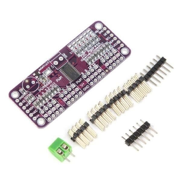 PCA9685 16 Channel Servo Controller Driver 12 Bit i2c Interface Module - Gambar 2