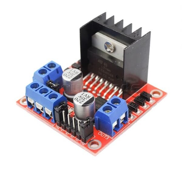 L298N Dual H Bridge DC Stepper Motor Driver Controller Arduino - Gambar 2