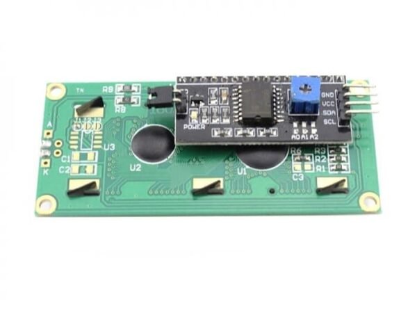 LCD 1602 2004 I2C Serial Interface Backpack Penghemat Pin 16x2 16*2 - Gambar 2