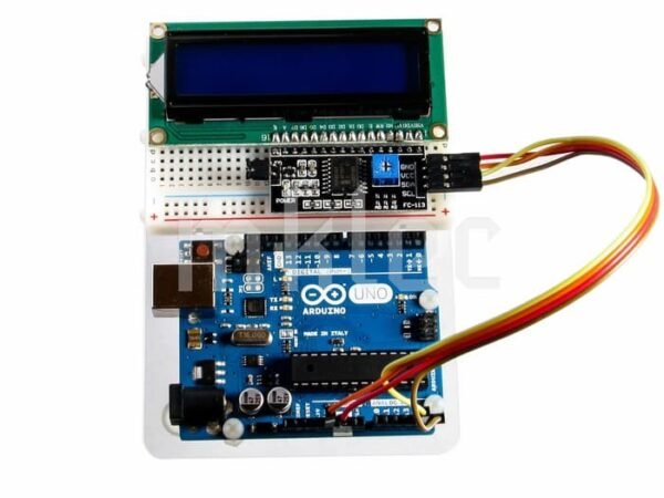 LCD 1602 2004 I2C Serial Interface Backpack Penghemat Pin 16x2 16*2 - Gambar 3