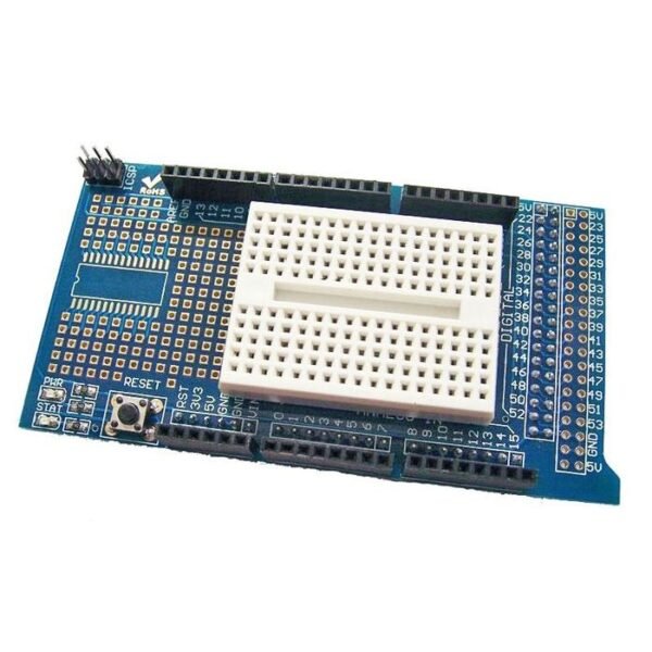 Arduino Mega Breadboard Project Proto Board Prototype Shield - Gambar 3