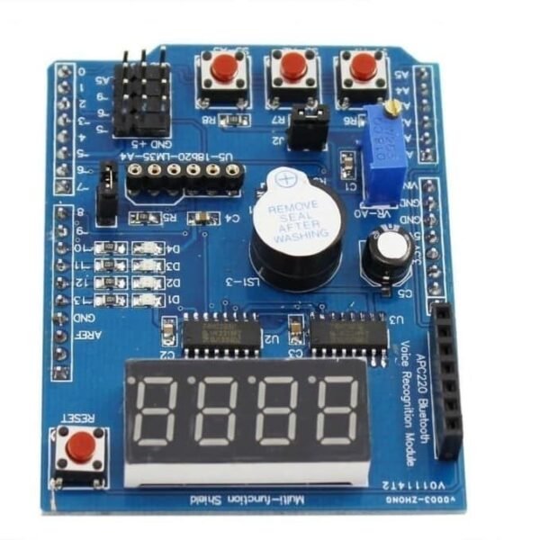 Arduino Uno Shield Learning Training Trainer Kit Basic Module Belajar - Gambar 2