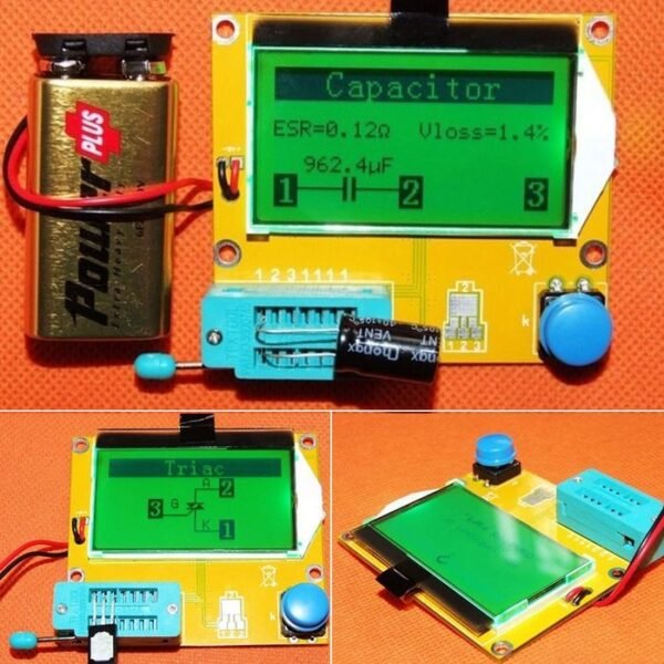 ESR LCR Meter Component Transistor Smart Tester LCR-T4 - Gambar 4