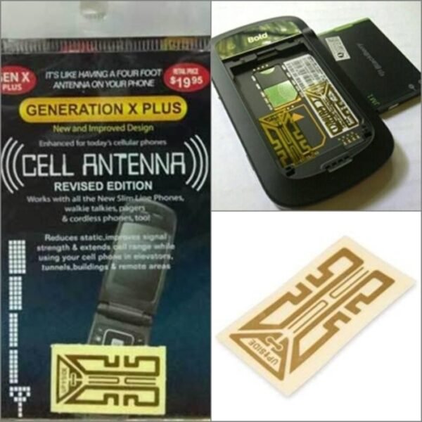 Sticker Stiker Antena Penguat Signal Sinyal HP Antenna Booster Gen X - Gambar 4