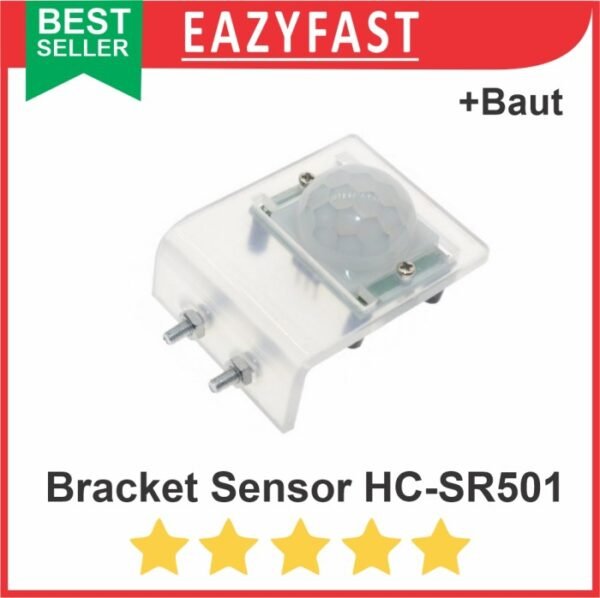 Bracket Mounting Tempat Dudukan Sensor Detektor HC-SR501 PIR Akrilik