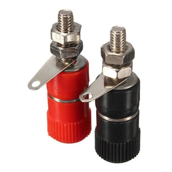 Banana Socket Jack Female Terminal Binding Post Panjang Jepit Capit - Gambar 2