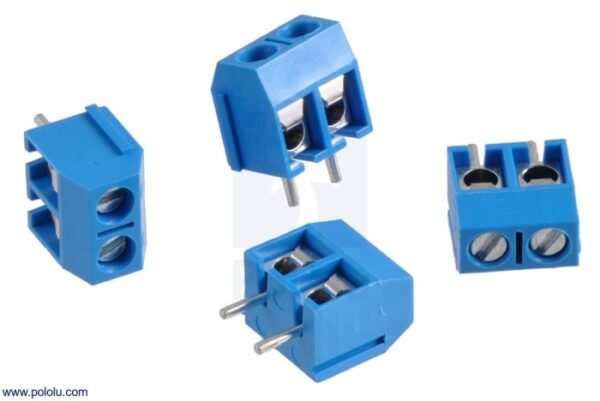 Screw Terminal Block 2 Pin Skrup PCB Blok Pitch 5mm Cable Connector - Gambar 2