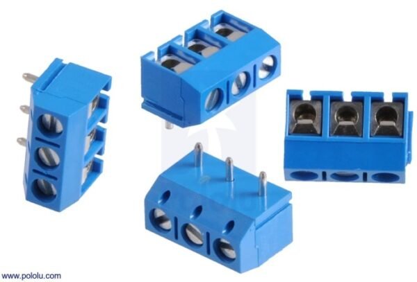 Screw Terminal Block 3 Pin Skrup PCB Blok Pitch 5mm Cable Connector - Gambar 2