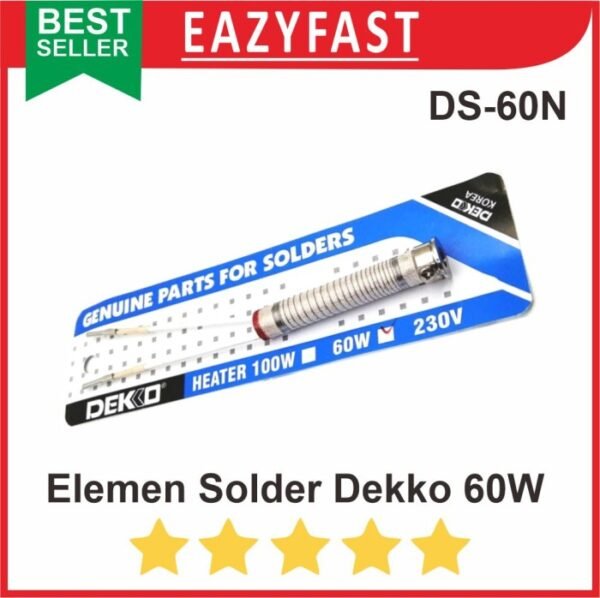 Elemen Solder Dekko DS60N 60W 60 W Watt Original Korea Element DS-60N