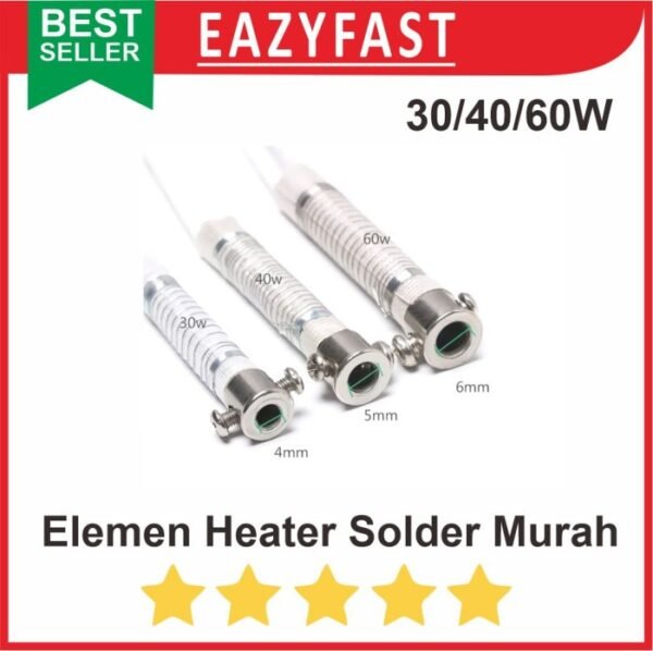 Elemen Solder Murah 30W 40W 60W 30 40 60 W Watt Element Heater Spul