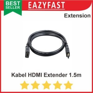 Kabel HDMI Cable Extender 1.5m 1.5 meter Male to Female Extension