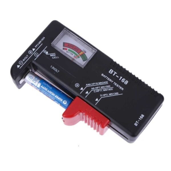 Alat Cek Kapasitas Baterai Battery Tester Voltmeter Analog AA AAA - Gambar 2