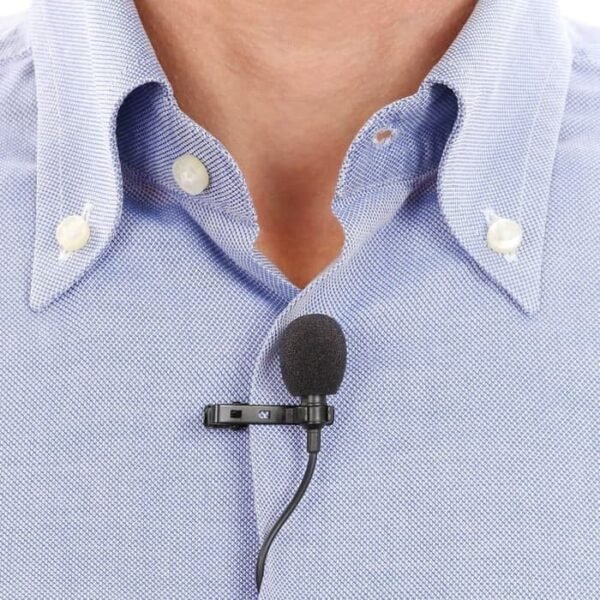 Mic Kerah Kabel Collar Microphone + Clip Jepit Google Voice Laptop MC - Gambar 3