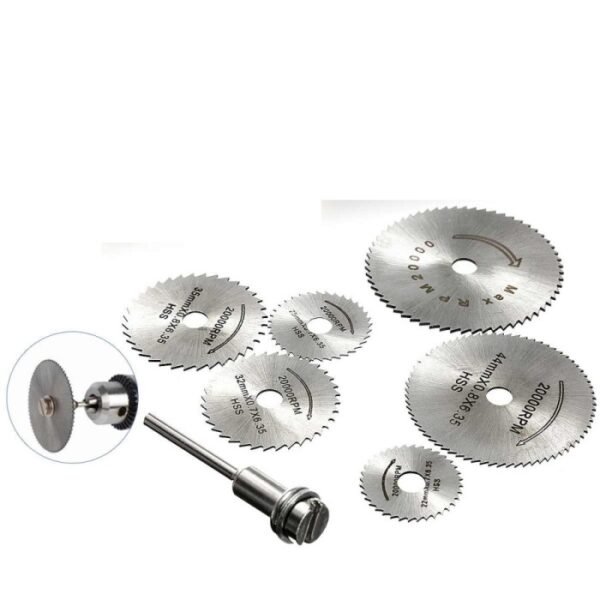 Mata Gerinda Circular Saw Potong Kayu HSS Blade Set Mini Grinder - Gambar 2