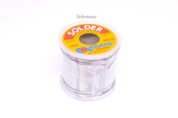 Timah Solder Asahi 0.8mm 250gr Flux Core 60/40 0.8 1/4kg Rol Gulung - Gambar 2