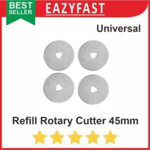 Refill Isi Mata Rotary Cutter 45mm Besar Kulit Vinyl Pisau Roda Putar