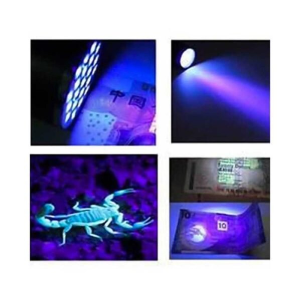 Senter Lampu UV Ultraviolet 9 LED Ultra Violet 400nm Resin Curing - Gambar 2