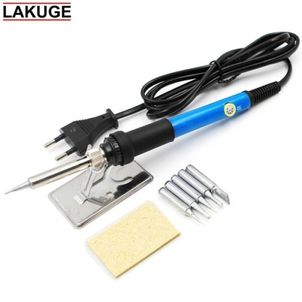 Mata Solder Adjustable 80W 6 Bentuk Lancip Rata Datar 80 Watt 900M Tip - Gambar 4