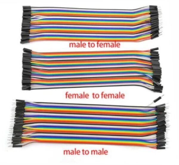 Kabel Jumper Female to Female 10cm 10 cm 40p 40 Pin Pcs Arduino Dupont - Gambar 2