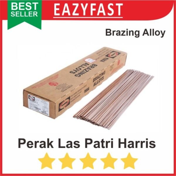 Kawat Las Perak Tembaga Pipa Harris USA Brazing Alloys Silver Welding