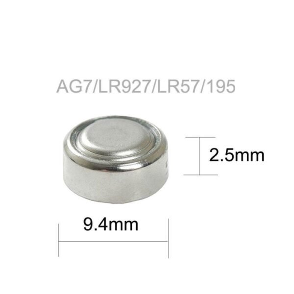 Baterai LR927 AG7 395 1.55v Jam Tangan Kancing Coin Button Battery - Gambar 3