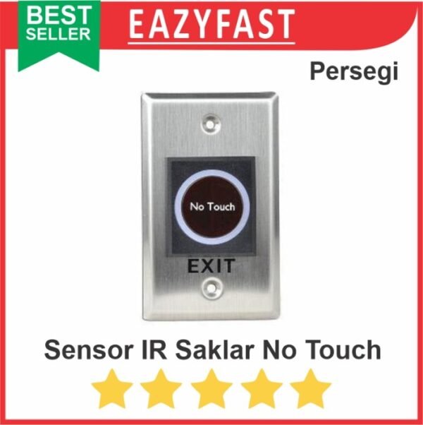 Tombol Sensor IR Touchless No Touch Tanpa Sentuh Pintu Tiket Parkir A