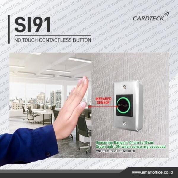 Tombol Sensor IR Touchless No Touch Tanpa Sentuh Pintu Tiket Parkir A - Gambar 5