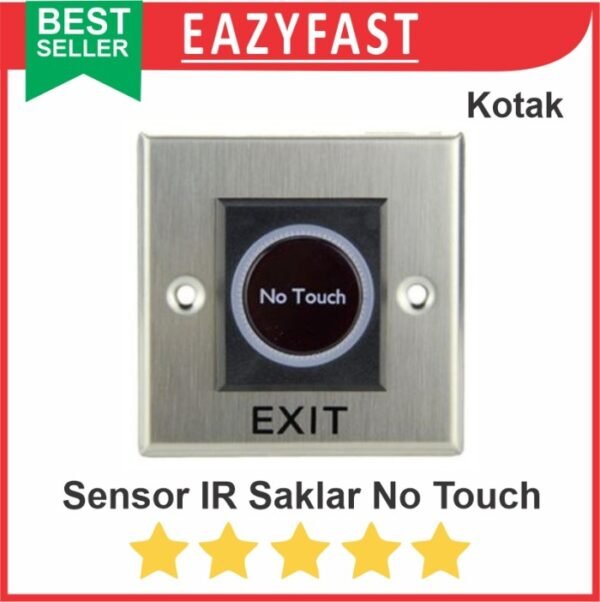 Tombol Saklar Sensor Infrared IR Proximity Contactless non Contact B