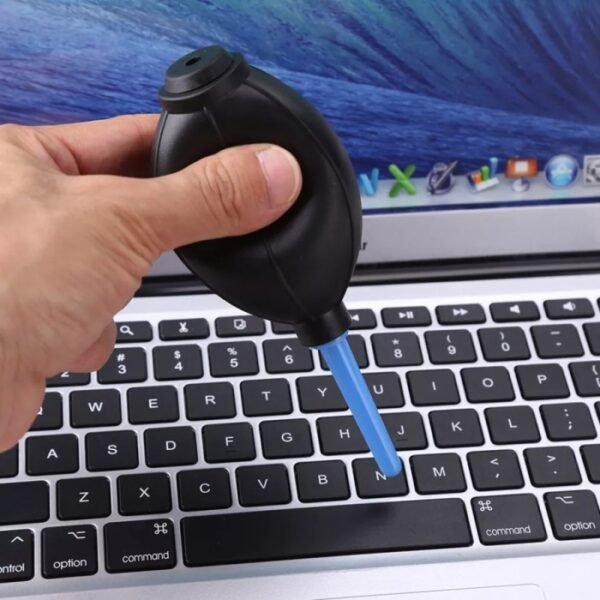 Pompa Tangan Tiup Debu Rubber Dust Air Blower Pump Karet Laptop Lensa - Gambar 3