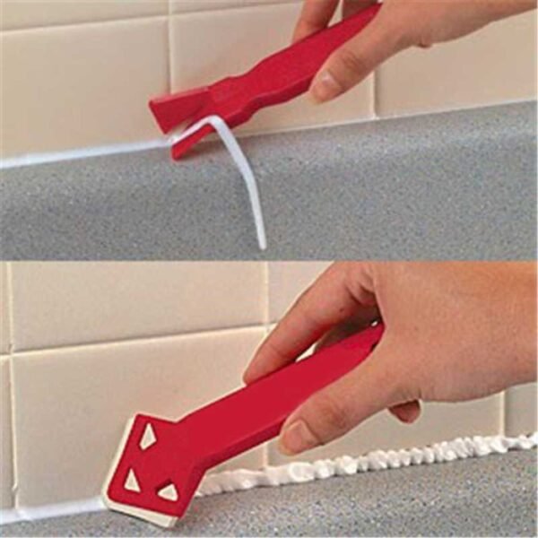 Alat Perapi Lem Silicone Sealant Seal Scraper Tool Perapih Sealent - Gambar 2