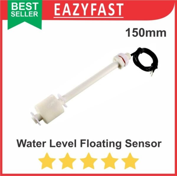 Water Level Sensor 150mm Float Floating Switch Saklar Pelampung Air
