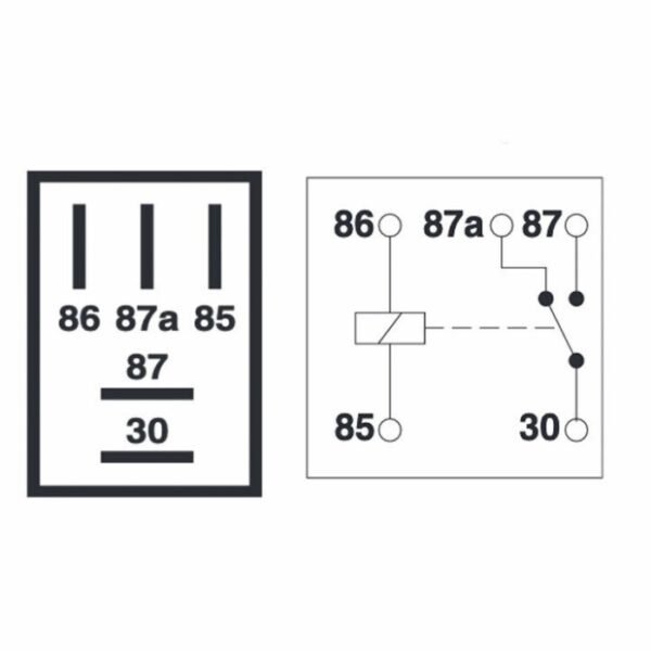 Socket Relay Motor Mobil 4P 5P 4 5 Kaki Pin P Soket Bangku Gandeng - Gambar 2