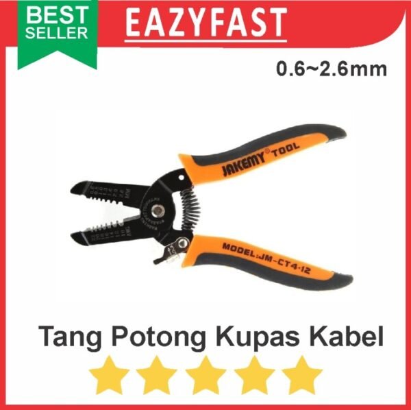 Tang Potong Kupas Pengupas Pemotong Kabel Wire Stripper Cutter Pliers