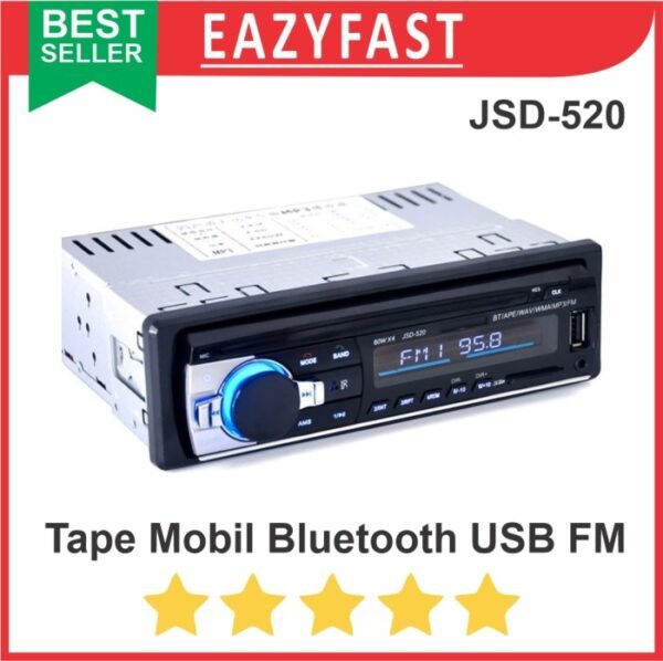 Tape Mobil MP3 USB SD Bluetooth Audio Player Radio FM DSJ-520 AMPrime