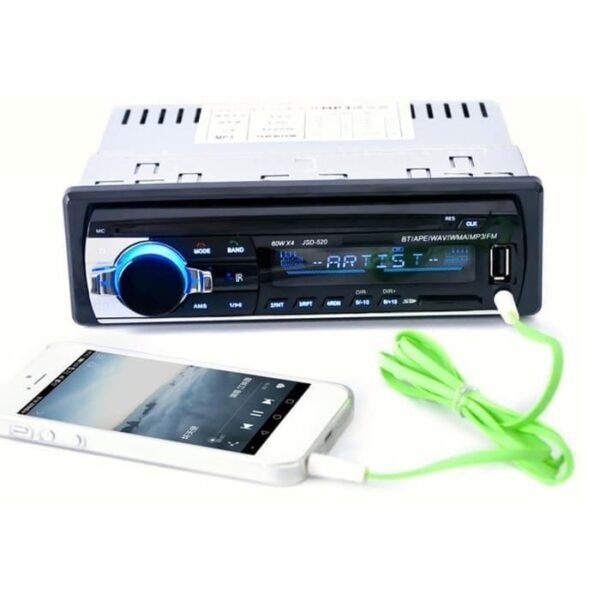 Tape Mobil MP3 USB SD Bluetooth Audio Player Radio FM DSJ-520 AMPrime - Gambar 3