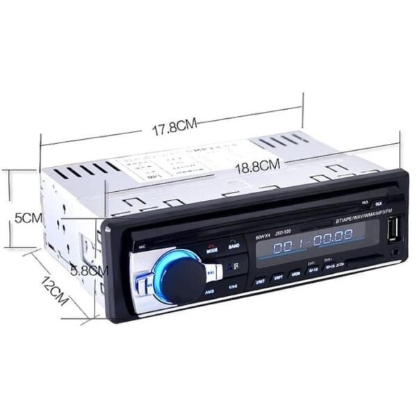 Tape Mobil MP3 USB SD Bluetooth Audio Player Radio FM DSJ-520 AMPrime - Gambar 5