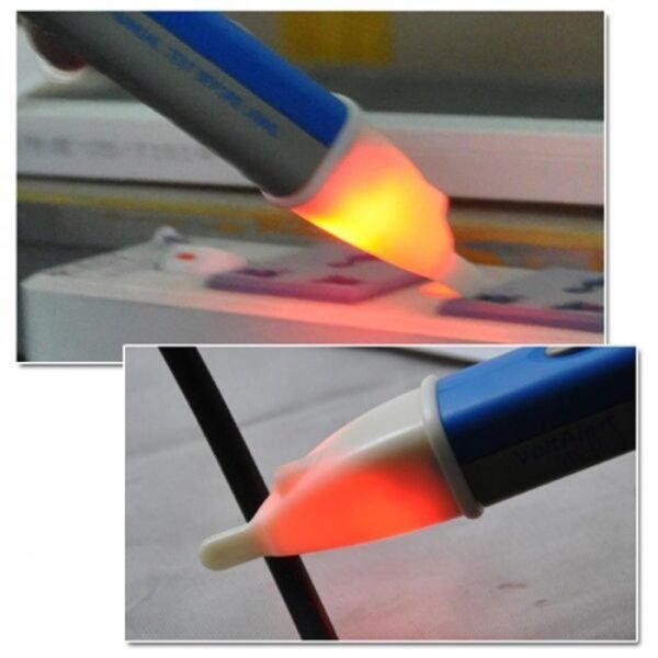 Test Pen Contacless Non Contact AC Voltage Detector Kabel Putus VD02 - Gambar 3