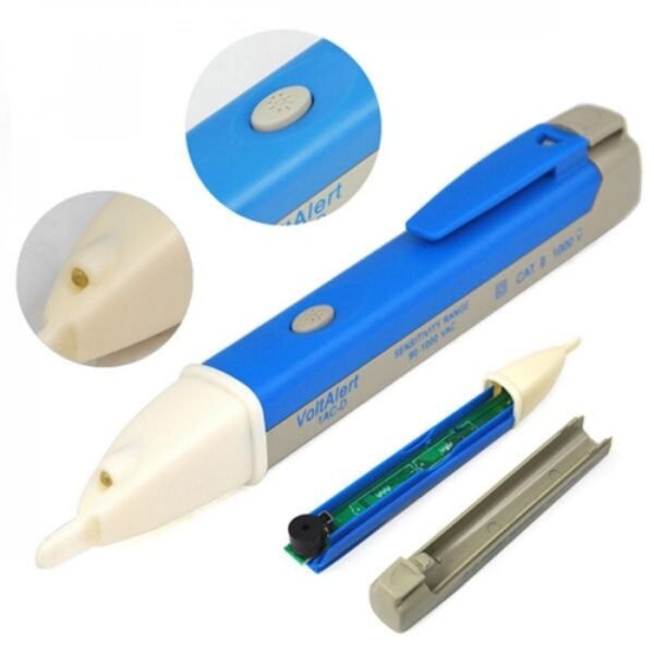 Test Pen Contacless Non Contact AC Voltage Detector Kabel Putus VD02 - Gambar 4