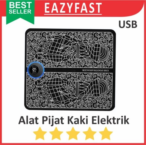 Alat Pijat Terapi Kaki Elektrik Listrik EMS Pemijat Akupuntur Alas Pad