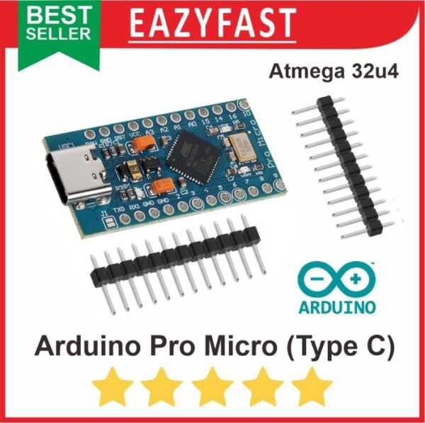 Arduino Pro Micro Compatible ProMicro USB Type C Atmega32u4 Leonardo