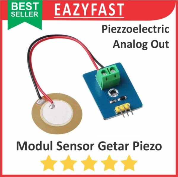 Modul Sensor Getar Piezo Piezzo Piezoelectric Analog Vibration Module