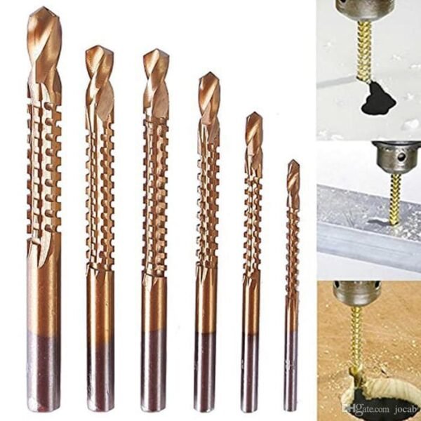 Mata Bor Gergaji Drill Bit 8mm 8 mm HSS Titanium Coated - Gambar 2