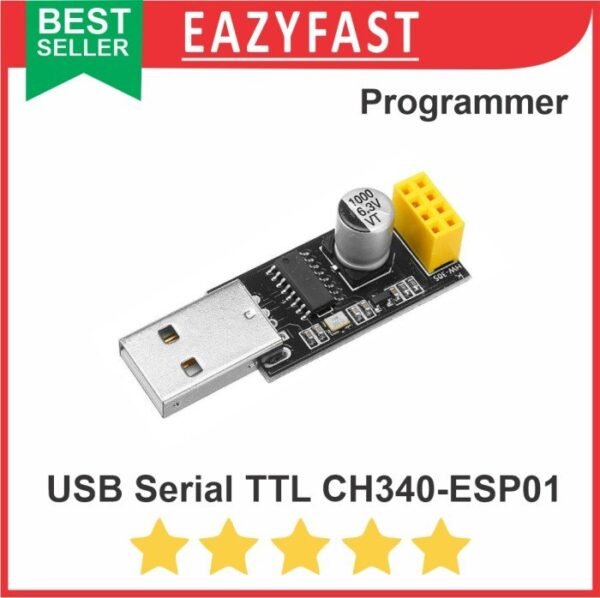 CH340 CH 340 USB To RS232 ESP8266 ESP01 TTL Serial Converter Adapter